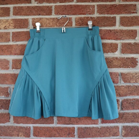 mondetta outdoor projects skort * teal * size small * pockets * 14442 - Picture 1 of 10